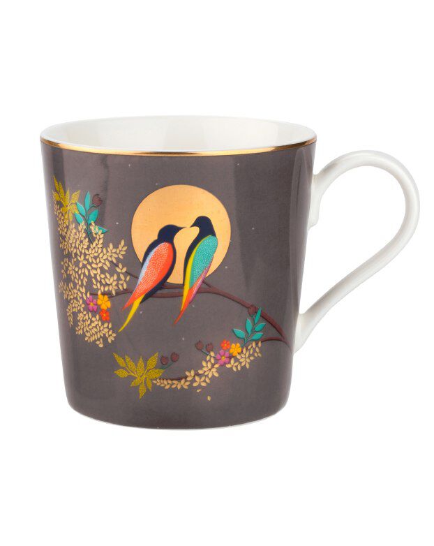 Sara Miller Chelsea Mug, Dark Grey